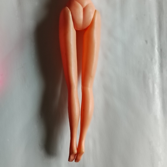 Vintage Blonde Hair Doll Pink Rock Shirt Blue Maxi Skirt Hong Kong Unbranded - Picture 16 of 16